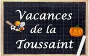 Vacances de la toussaint