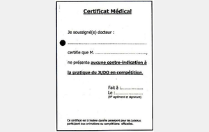 Fin d'obligation du certificat médical pour les mineurs