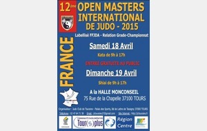 Open Masters International Vétéran TOURS