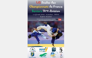 1/2 FINALE CHAMPIONNAT DE FRANCE SENIORS 1ere  DIV M/F (36)