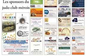 Les sponsors du judoclub mérois