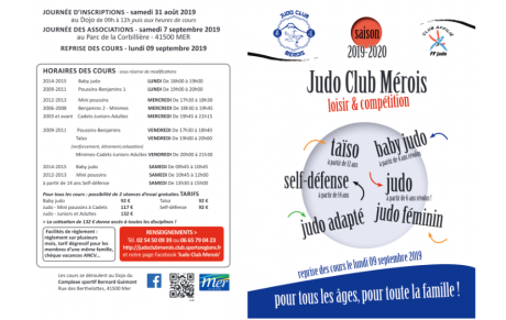 Dossier inscription saison 2019 2020