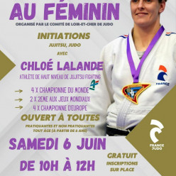 Judo au Féminin avec Chloé LALANDE