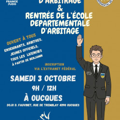 CD41 - STAGE DEPARTEMENTAL D'ARBITRAGE ET DE COMMISSION SPORTIVE